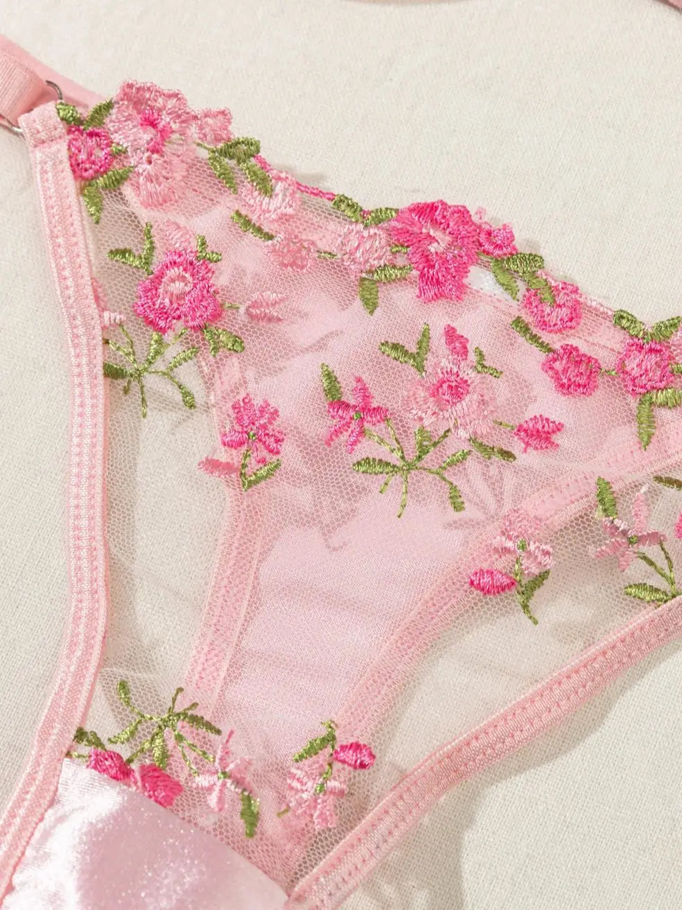 Summer Young Girls Floral Lingerie ´
