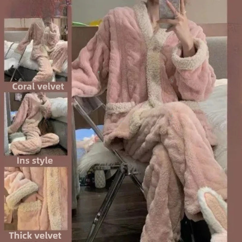 Graceful Couple Online Celebri Home Wear Set