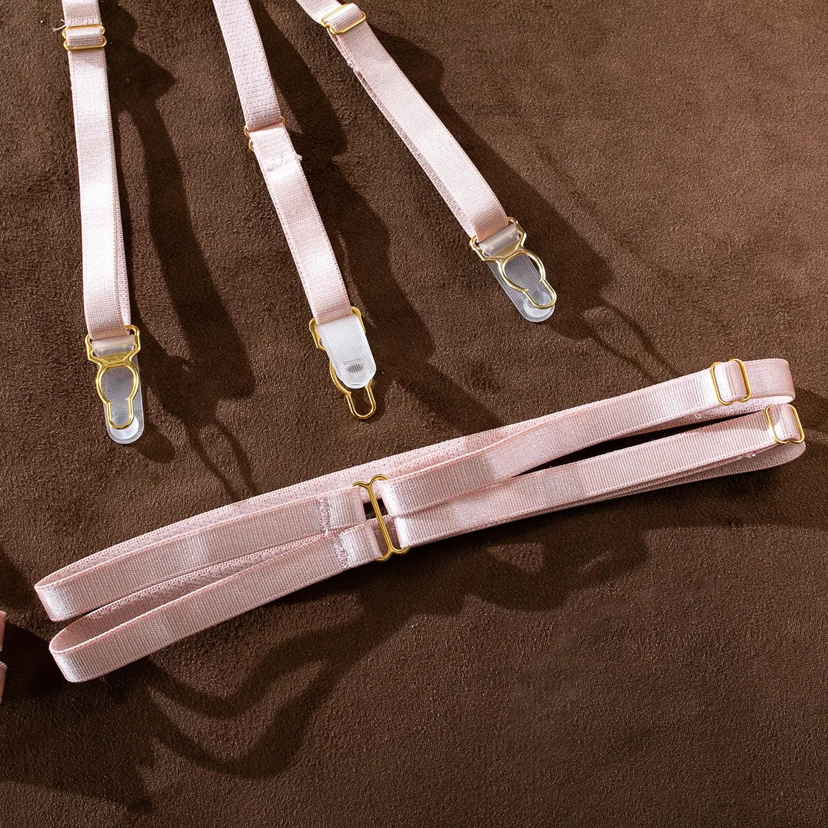 Embroidered Flower Perspective Lingerie Sweet