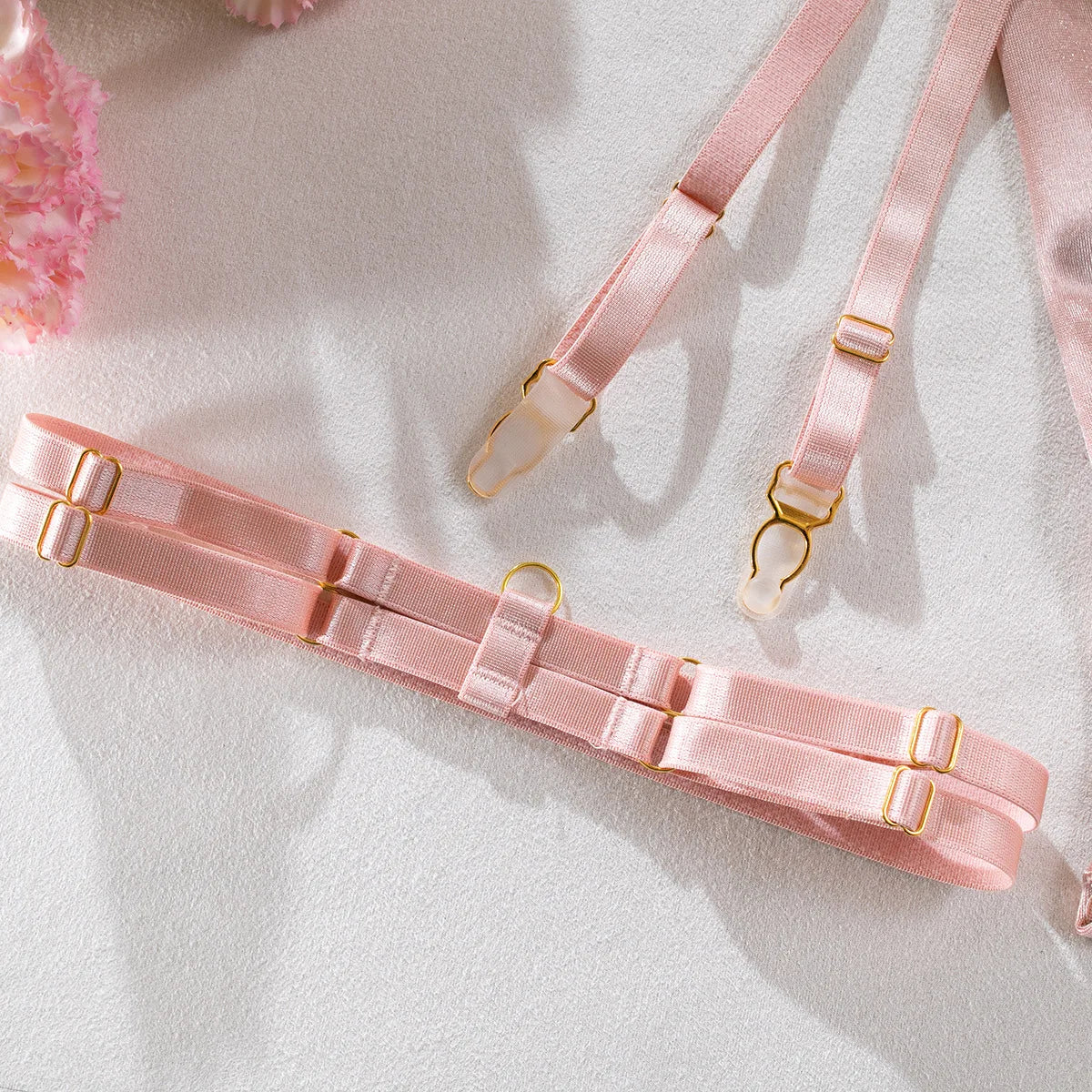 Unlined Floral Embroidery Lingerie Fancy Erotic Outfits