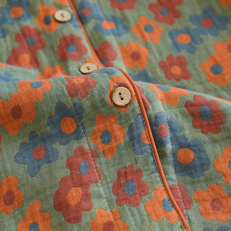 Three Piece Set Thin Crepe Ladies Short Sleeves+Shorts+Pants