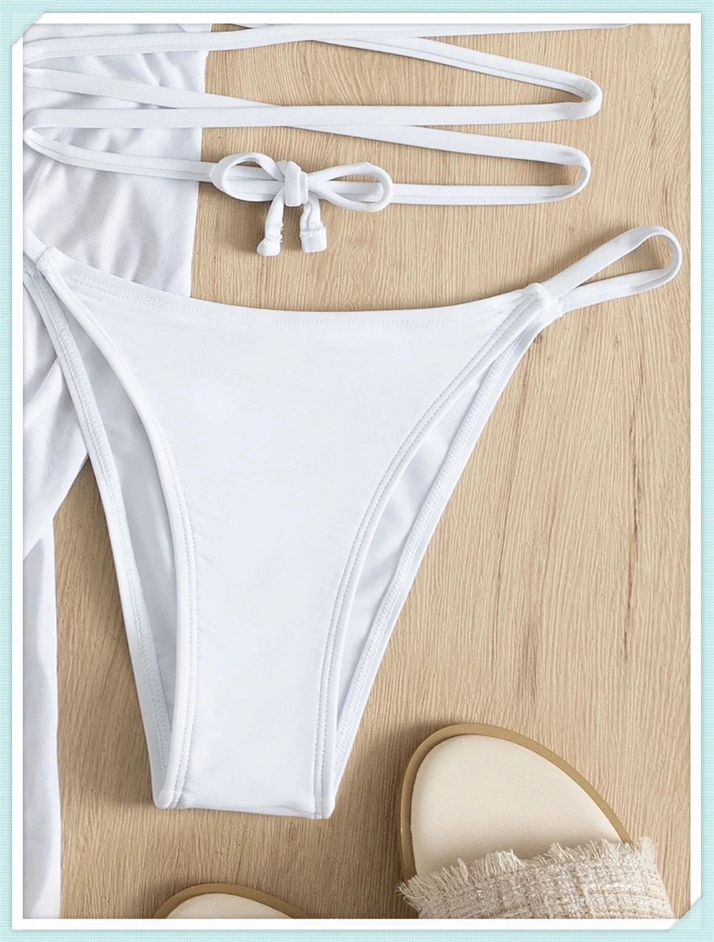 Bikinis Solid Swimwear Cover Up Swimsuit Bathing Suit Beachwear