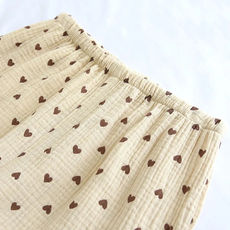 Pyjamas 2-Piece 100% Cotton Cute Bear Print