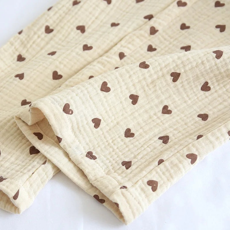 Pyjamas 2-Piece 100% Cotton Cute Bear Print