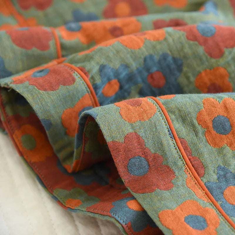 Three Piece Set Thin Crepe Ladies Short Sleeves+Shorts+Pants